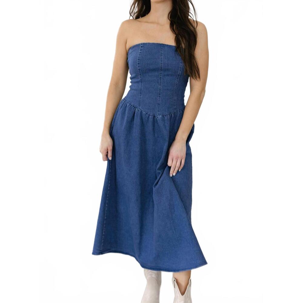 NEW NEEDII jennifer dress in blue